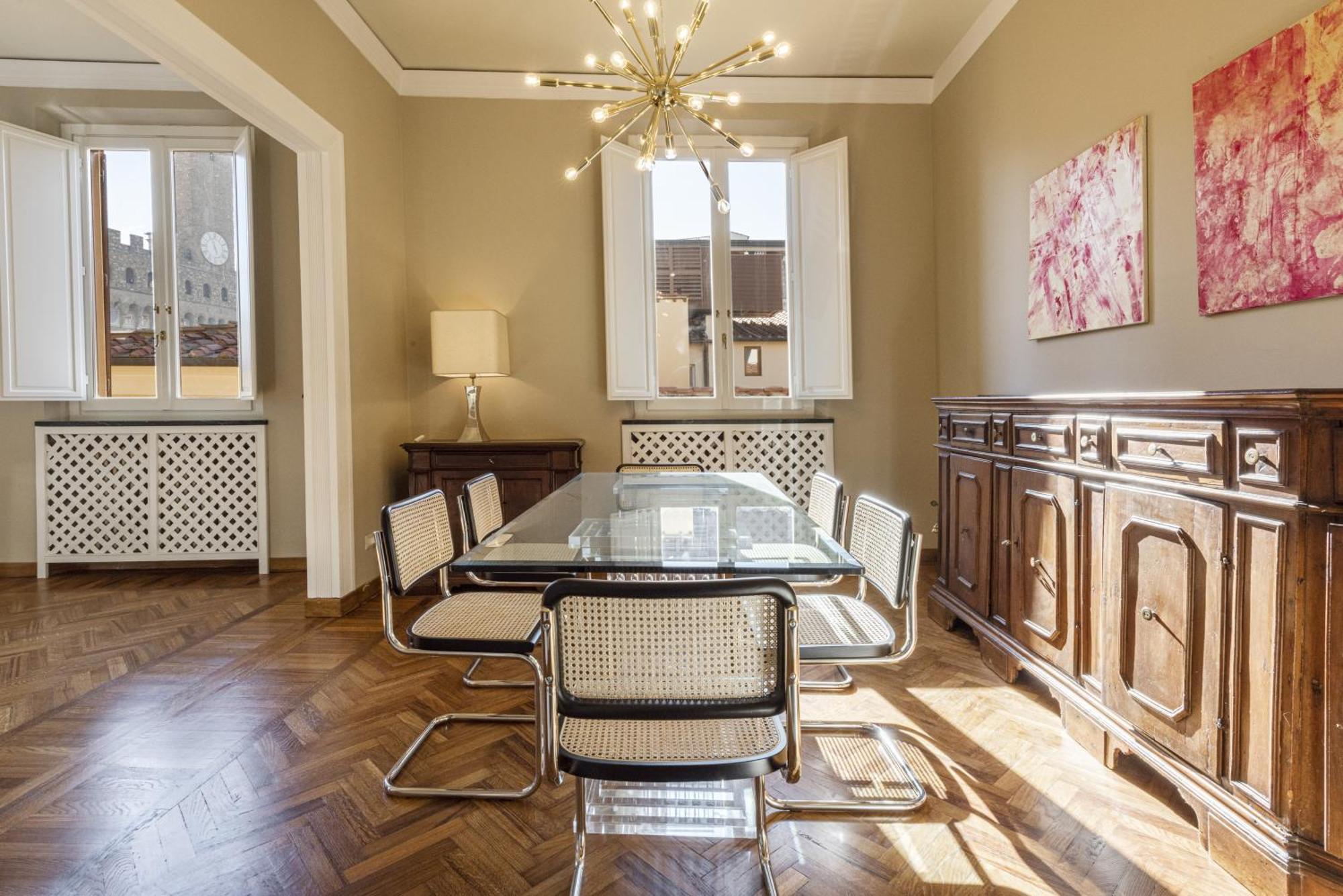 דירות פירנצה Penthouse In Piazza Della Signoria Duomo View מראה חיצוני תמונה