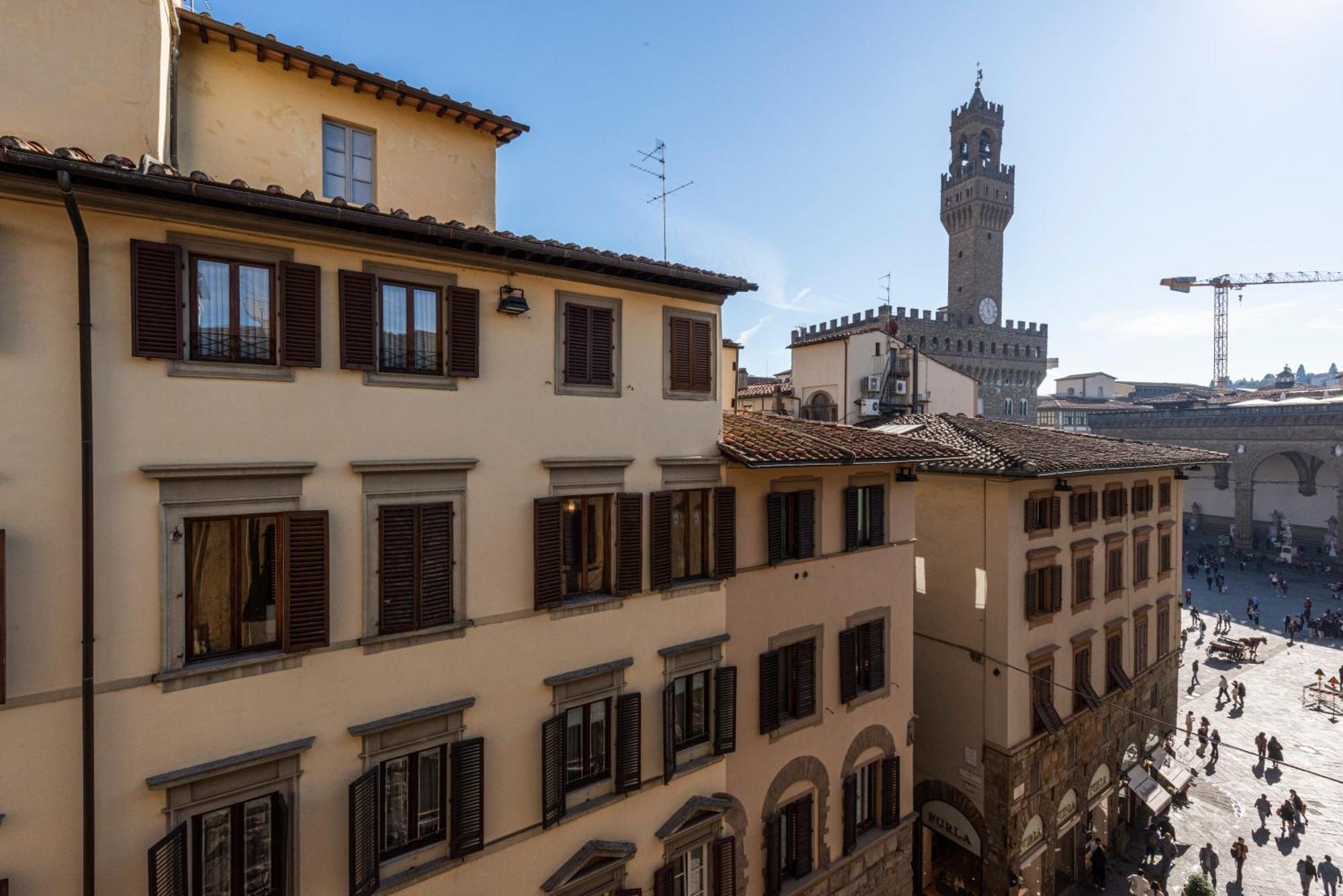 דירות פירנצה Penthouse In Piazza Della Signoria Duomo View מראה חיצוני תמונה